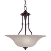 Trans Globe 6543 ROB 3 Light Pendant In Oil Rubbed Bronze Finish