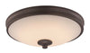 Trans Globe LED-30079 ROB Integrated LED 11IN Flush Ceiling Fixture in Oil Rubbed Bronze Finish Finish