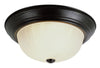 Trans Globe PL-13211-1 ROB Flush Mount In Oil Rubbed Bronze Finish
