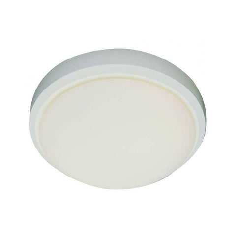 Trans Globe PL-13880 WH Flush Mount In White Finish