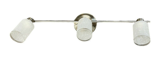 Trans Globe Lighting OS-W803BN Three Light LED Bath Wall in Brushed Nickel Finish