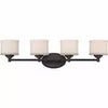 Trans Globe Lighting 70724 ROB Cahill Collection Four Light Bath Wall in Oil Rubbed Bronze Finish