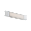 Modern Forms Cloud Collection WS-3428 CH LED Bath Vanity Wall Mount in Chrome Finish