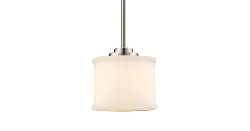 Trans Globe Lighting 70720 BN Cahill Collection One Light Pendant in Brushed Nickel Finish