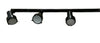 Nora NTH-104G24B Three Light GU24 Step Cylinder Track Kit in Black Finish