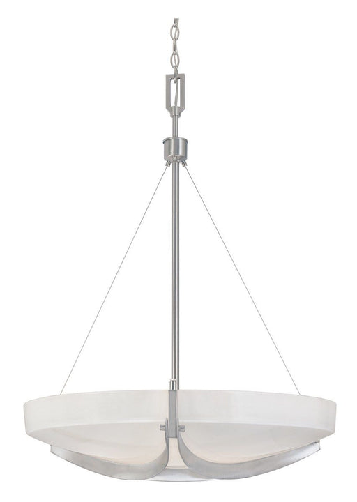 Designers Fountain Lighting 83031-SP Avanti Collection Three Light Hanging Pendant Chandelier in Satin Platinum Finish