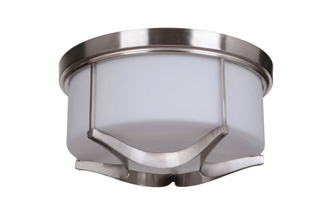 Craftmade Lighting 39083 SN Sydney Collection Three Light Flush Ceiling Mount in Satin Nickel Finish