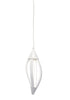 Elan by Kichler Lighting 83481 Meridian Collection LED Hanging Mini Pendant in White Finish