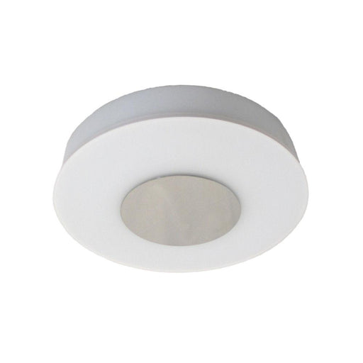 Oxygen Lighting 2-6123-6 One Light Energy Efficient Fluorescent Ceiling Flush or Wall Sconce in Aluminum Finish
