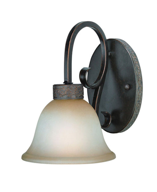 Craftmade Lighting 23601 BA Brookshire Collection One Light Wall Sconce in Burnished Armor Finish
