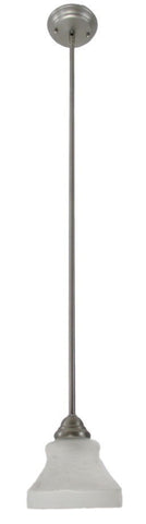 Designers Fountain Lighting 4941PW-G410 One Light Mini Pendant in Pewter Finish - Quality Discount Lighting