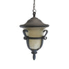 Kalco Lighting 9396 MB-PL One Light Energy Efficient Outdoor Exterior Hanging Pendant Lantern in Matte Black Finish - Quality Discount Lighting