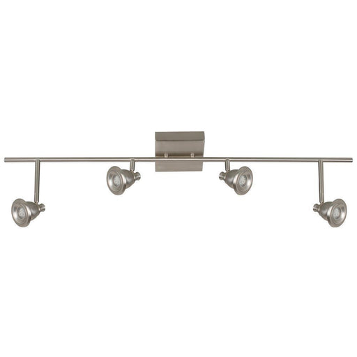 Rainbow Lighting BERF4200LEDSN3K Four Light Integrated LED Ceiling Track Fixture in Satin Nickel Finish