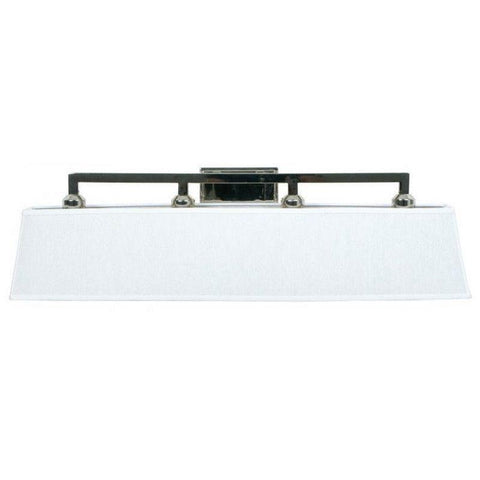 Craftmade Lighting 14133PLN4 Denton Collection Four Light Bath Vanity Wall Mount in Polished Nickel Finish