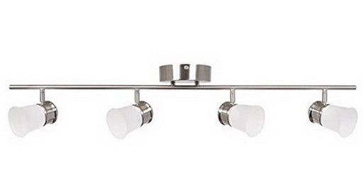 AFX SENF4400L30SN Four Light Integrated LED Ceiling or Wall Track in Satin Nickel Finish