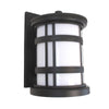Oxygen Lighting 2-700-295 Stratford Collection One Light Energy Efficient Fluorescent Outdoor Exterior Wall Lantern in Old World Bronze Finish