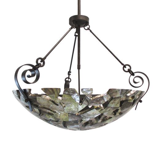 Kalco Lighting B2613SB Six Light Pendant Chandelier in Sienna Bronze Finish