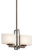 Aztec 34997 by Kichler Lighting Adelaide Collection Two Light Hanging Mini Pendant Chandelier in Mission Bronze Finish