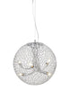 Z-Lite Lighting 175-24 Saatchi Collection Eight Light Hanging Pendant in Chrome Finish
