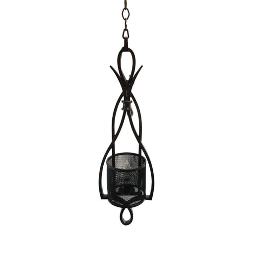 Kalco Lighting 6640TN One Light Up Mini Pendant in Tuscan Sunset Finish with Mesh Shades - Quality Discount Lighting