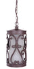 Craftmade Lighting Z5321-98-LED Glendale Collection LED Exterior Outdoor Hanging Pendant Lantern in Aged Bronze Finish