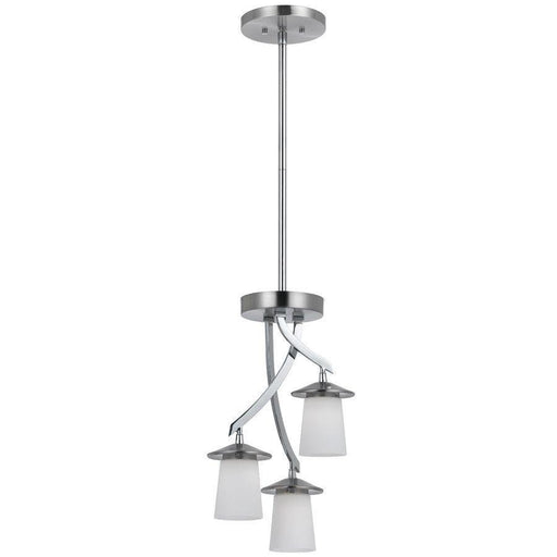 Trans Globe Lighting 10788 One Light Energy Saving LED Pendant in Brushed Nickel Finish