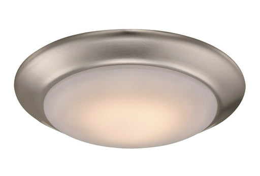 Trans Globe Lighting LED-30015BN Vanowen Collection LED Flush Ceiling Mount in Brushed Nickel Finish