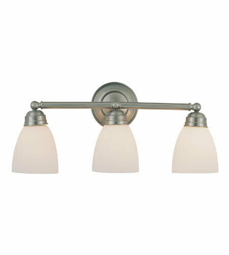 Trans Globe Lighting 3357 BN Ardmore Collection Three Light Bath Vanity Wall Mount in Brushed Nickel Finish