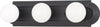 Nuvo Lighting 60-3346 Empire Collection Three Light Energy Star Efficient GU24 Bath Vanity Wall Mount in Mahogany Bronze Finish