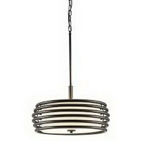 Kichler Lighting 34759 Three Light Pendant Fixture in Olde Bronze Finish