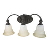Kichler Lighting 37261 Three Light Bath Vanity Wall Mount in Bronze Finish