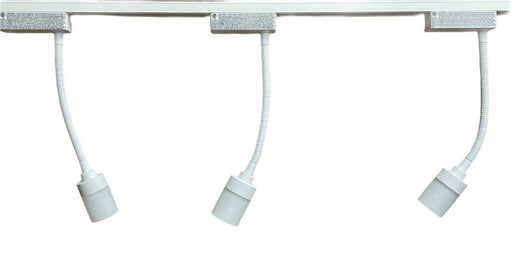 Rainbow Lighting Track Pack (3)HD38658-(1)ELPTA3100WH-(1)IL5028WH Cord and Plug in White Finish