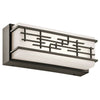 Kichler Lighting 45828OZLED Zolon Collection LED Bath Vanity Wall Mount in Olde Bronze Finish
