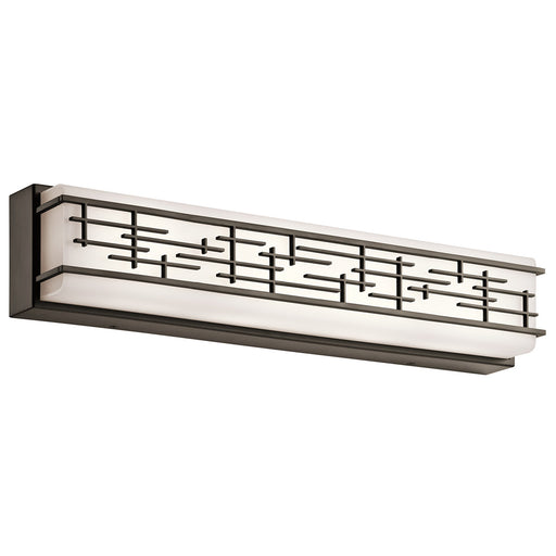 Kichler Lighting 45830OZLED Zolon Collection LED Bath Vanity Wall Mount in Olde Bronze Finish