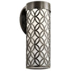 Kichler Lighting 49521AZTLED Cidney Collection LED Exterior Outdoor Wall Lantern in Architectural Bronze Finish