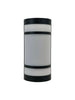 Trans Globe Lighting 50630-BK  One Light Energy Saving Exterior Outdoor Wall Lantern in Black Finish