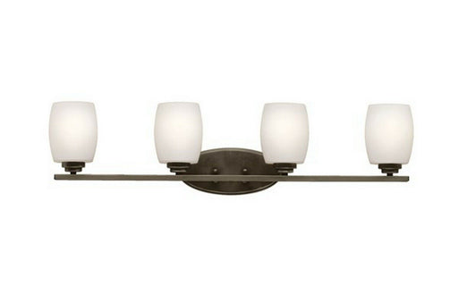 Kichler Lighting 5099 OZ Four Light Bath Vanity Wall Mount in Olde Bronze Finish