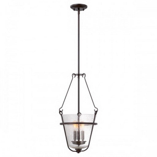 Nuvo Lighting 60-5284 Latham Collection Three Light Hanging Pendant in Copper Espresso Finish