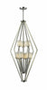 Z-Lite Lighting 608-9-CH Elite Collection Nine Light Hanging Pendant Chandelier in Polished Chrome Finish