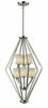 Z-Lite Lighting 608-6-CH Elite Collection Six Light Hanging Pendant Chandelier in Polished Chrome Finish