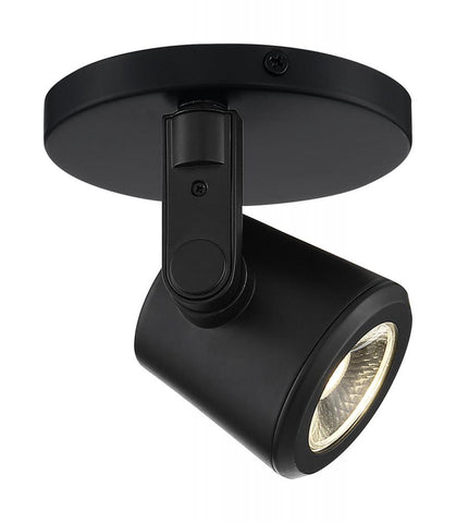 Taper Back Model #11 LED Track Head Mono Point in Black or White Finish