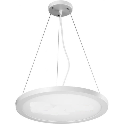 Blink Model #1294 Medium Round LED Suspension in White Finish