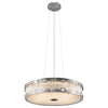 Elan by Kichler Lighting 83035 Signature Collection Eight Light Hanging Pendant Chandelier in Brushed Nickel Finish