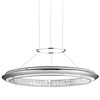 Elan by Kichler Lighting 83623 Joez Collection LED Hanging Pendant Chandelier in Crystal and Polished Chrome  Finish