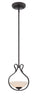 Designers Fountain Lighting 86730 ORB Galena Collection One Light Hanging Mini Pendant in Oil Rubbed Bronze Finish