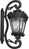 Kichler Lighting 9362BKT Tournai Collection LARGE Five Light Exterior Wall Lantern in Textured Black Finish