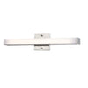 Sunpark FL0324D-VT-3000K-62 Vanity Bath Fixture in Satin Nickel Finish