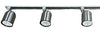 Nora NTH-106 Three Light PAR30 Roundback Cylinder Track Kit in Natural Silver Finish