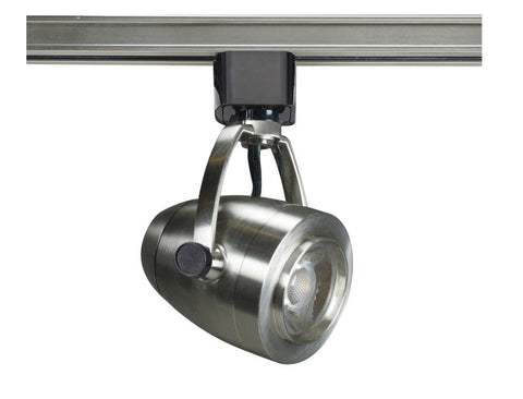 Pinch Back Model #41P LED Track Head in Brushed Nickel, Black, or White Finish