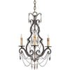 Quoizel Lighting RDA5003 RY Diana Collection Three Light Chandelier in Regency Gold Finish - Quality Discount Lighting